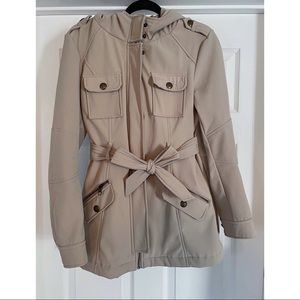 Steve Madden Fur Lined Fashion Winter Coat